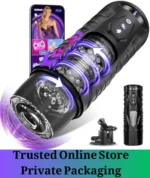 AI Sync Male Masturbator with LCD Display