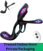 3 In 1 Couple Vibrating Ring Remote Control