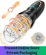 Automatic Male Masturbator with Vibration & Rotation