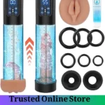Electric Penis Pump with Auto Suction Trainer