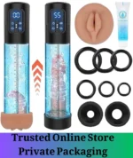 Electric Penis Pump with Auto Suction Trainer
