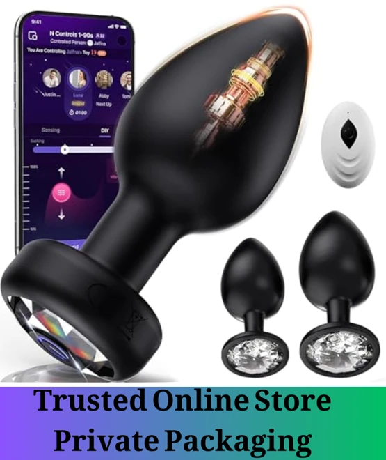 main Remote Control Vibrating Anal Plug Set Pakistan - Image 1